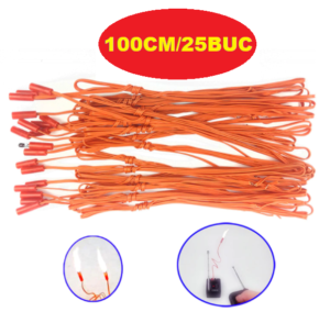 CAPSE PIROTEHNICE 1M (SET 25 BUC)
